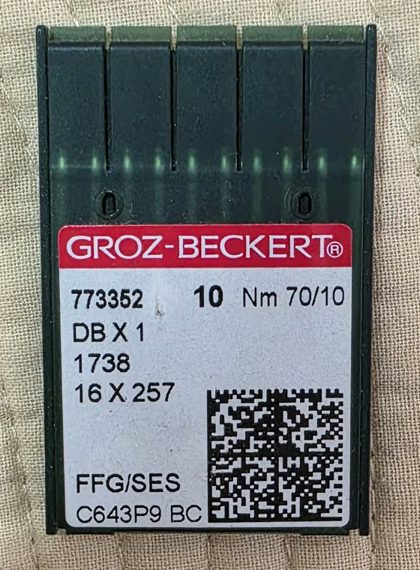 Empaque Groz-Beckert DBx1 Nm 70/10 SES