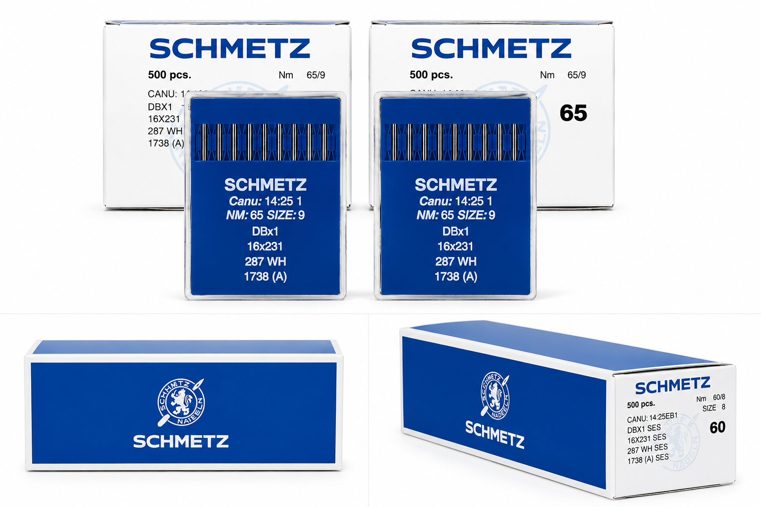Agujas industriales Schmetz